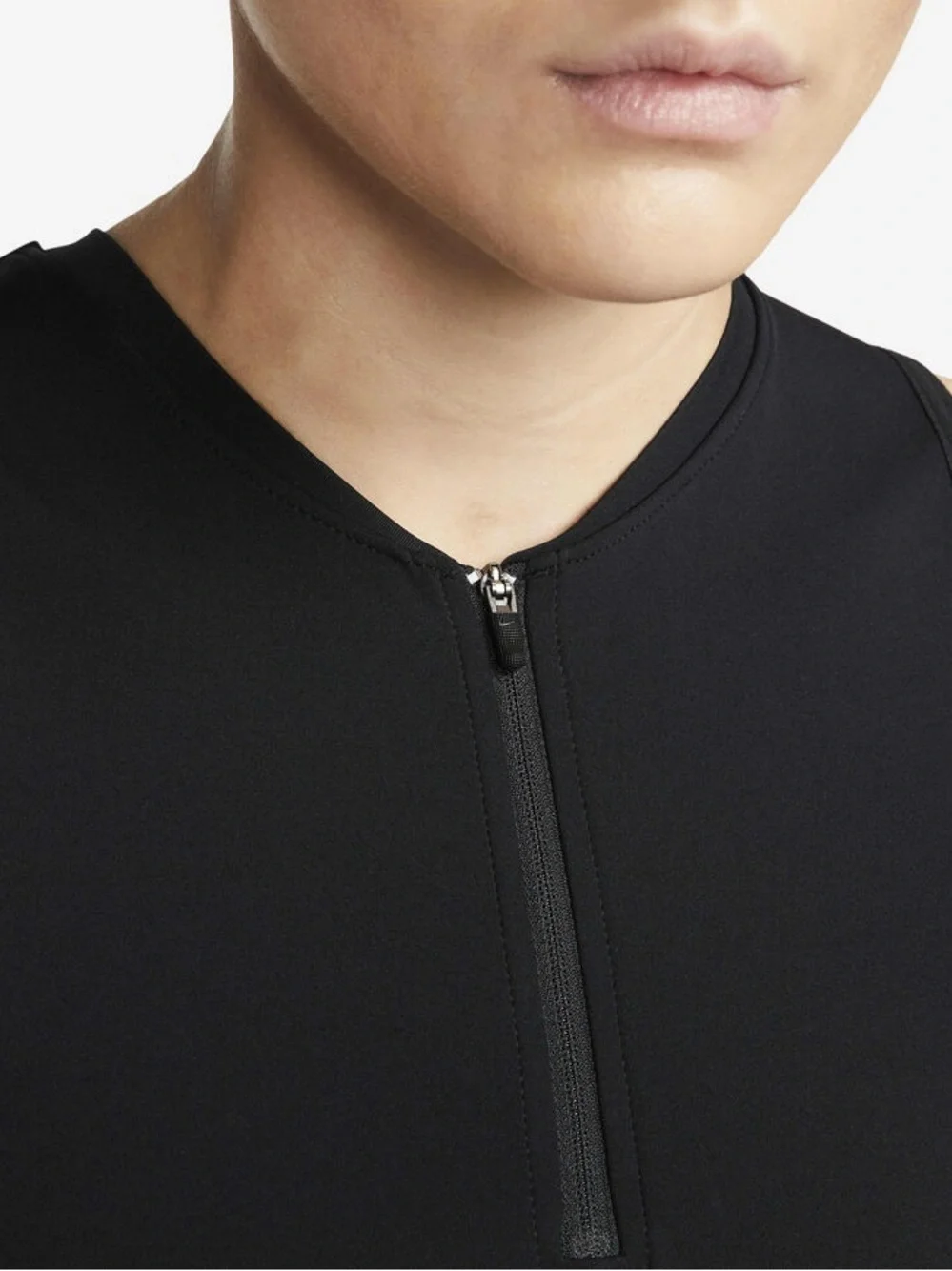 Nike Pro Dri-FIT Women's Cropped Tank Size XL Black